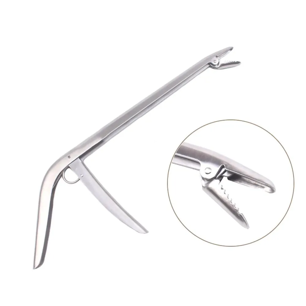 Fishing Hook Stainless Steel - SANLIKE roestvrijstalen vislipgrijper Multifunctionele haakverwijderaar Afneembare