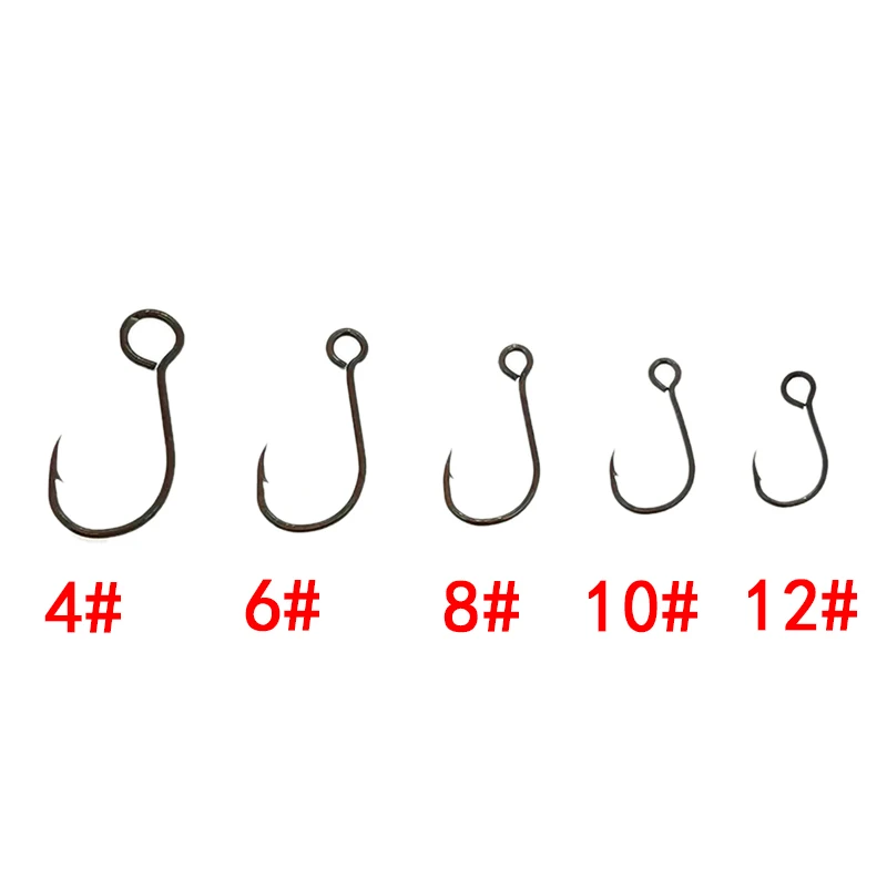 12 stks/partij Maat 4 # -12 #  - Fishing Hook Barbless recensie en prijs