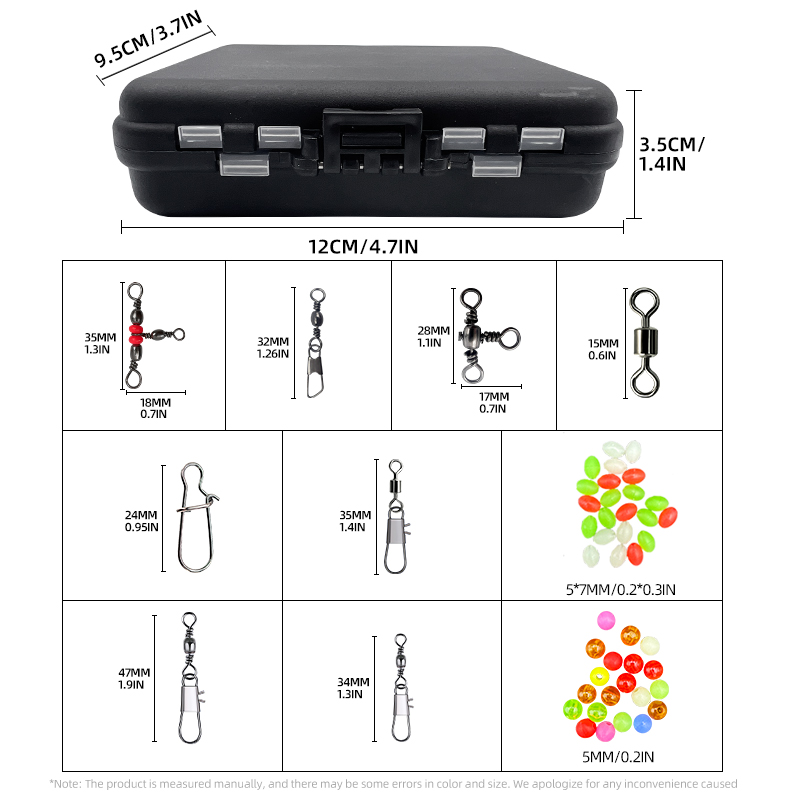 ShareShark 140-delige visacces - Fishing Hook Offset recensie en prijs