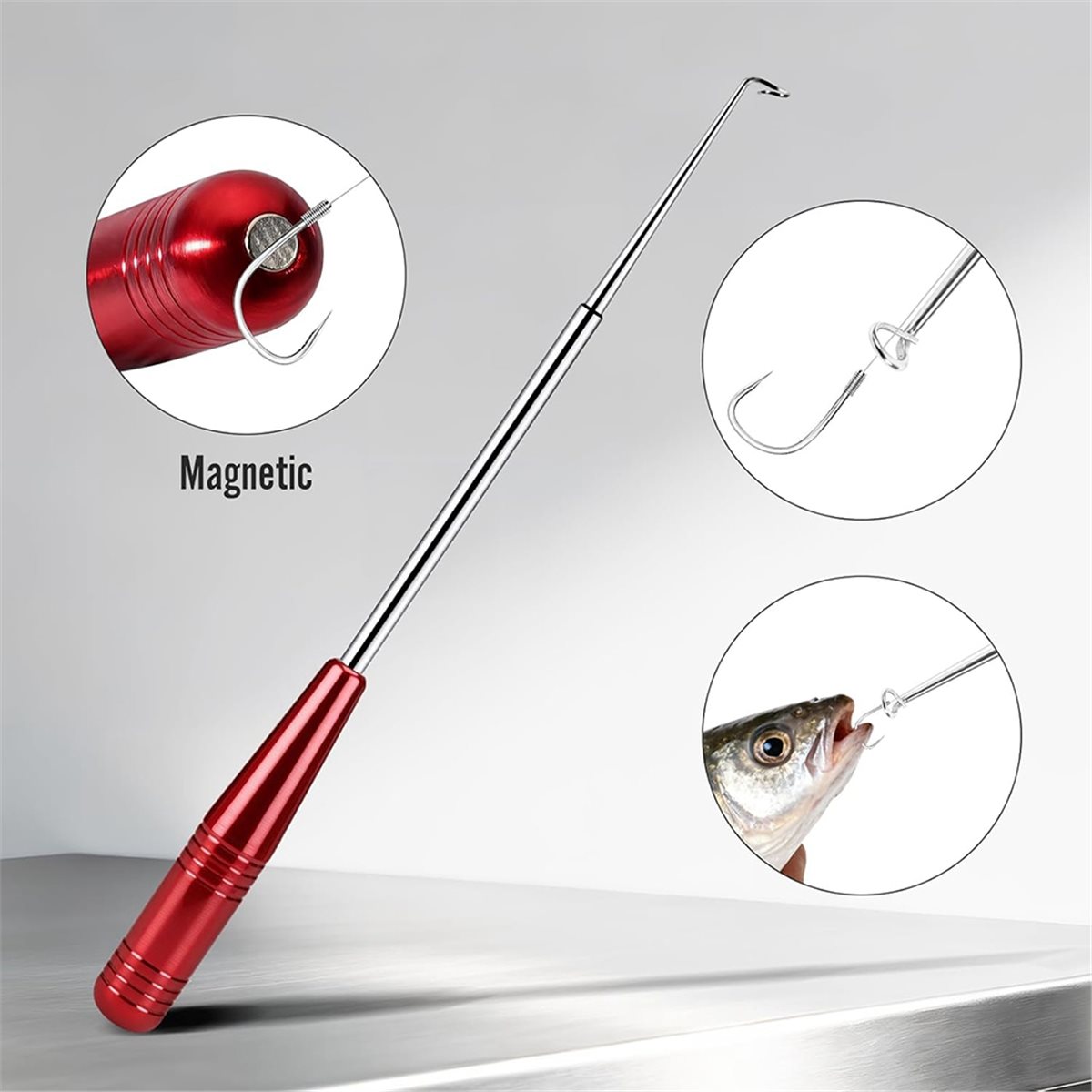 T34C Visshaakverwijderaar & Vi - Fishing Hook Stainless Steel recensie en prijs
