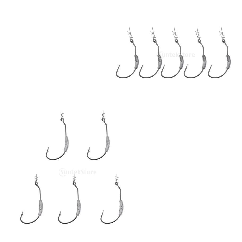 Gewogen Twistlock haak van hoo - Fishing Hook Weedless recensie en prijs