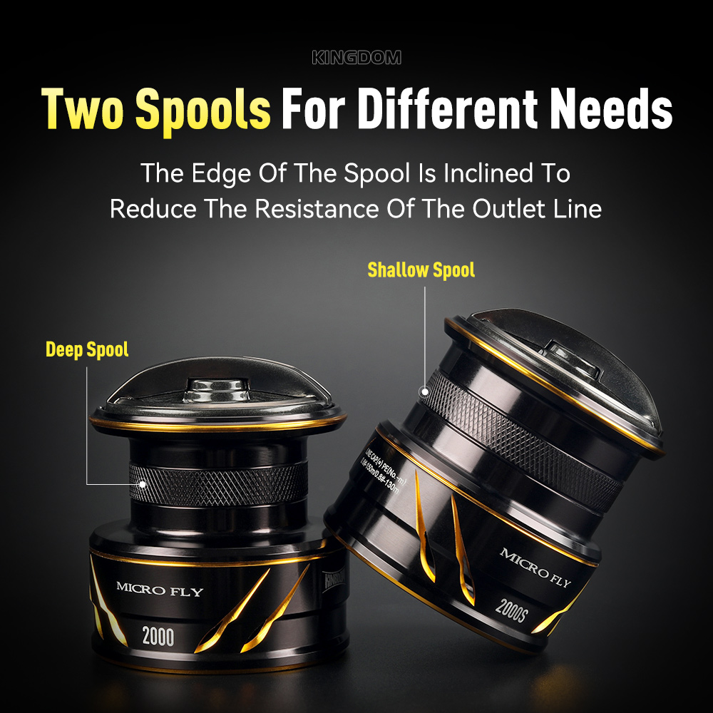 Kingdom Micro Fly Pro Vissen S - Daiwa Reel Fuego recensie en prijs