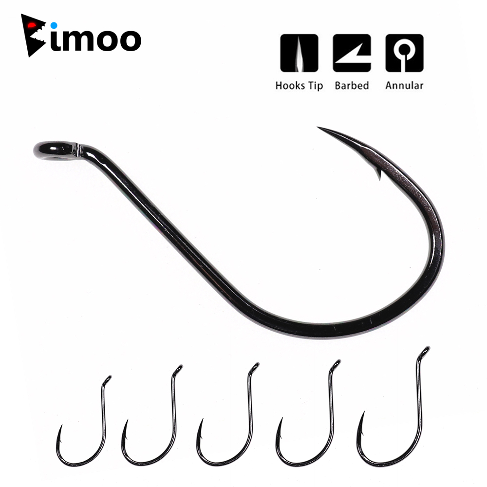 Bimoo 20 stks Offset Octopus S - Fishing Hook Barbless recensie en prijs