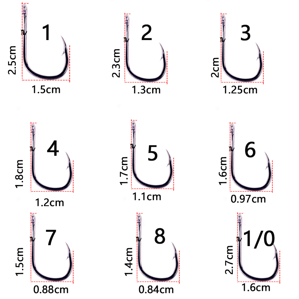 20 Stks/partij Iseama 1/0 #-14 - Fishing Hook Circle recensie en prijs